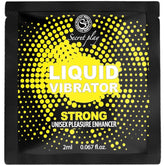 SECRETPLAY - SINGLE DOSE VIBRATOR STRONG LIQUID 2 ML